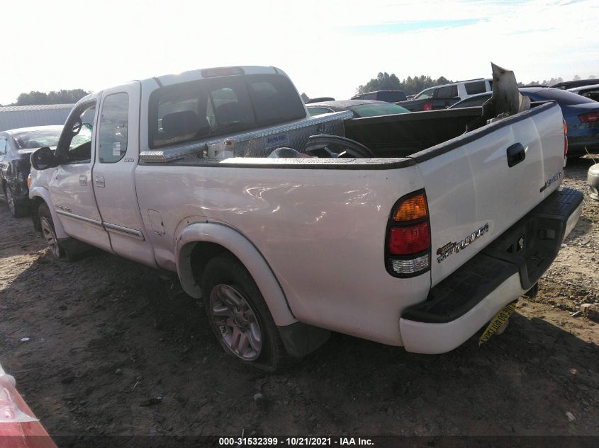 2003 Toyota Tundra Ltd VIN: 5TBBT481X3S381905 Lot: 31532399