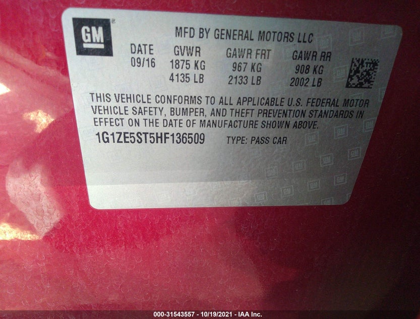 1G1ZE5ST5HF136509