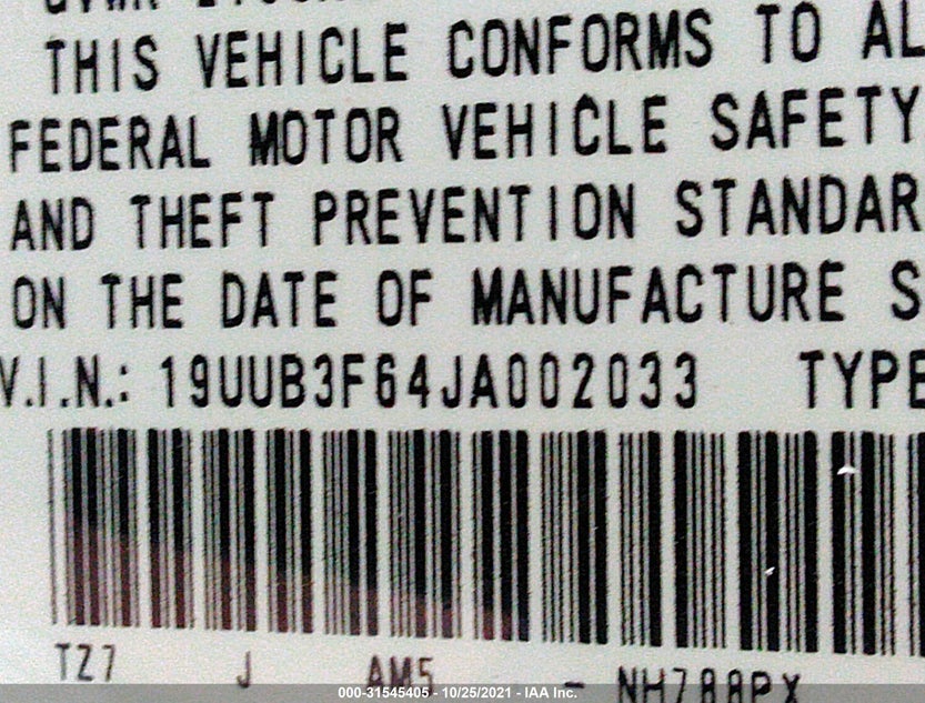 19UUB3F64JA002033