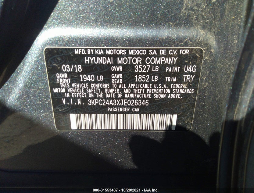 3KPC24A3XJE026346