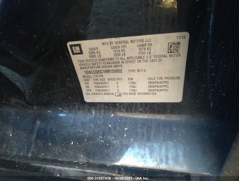 1GNLCDEC1HR158862