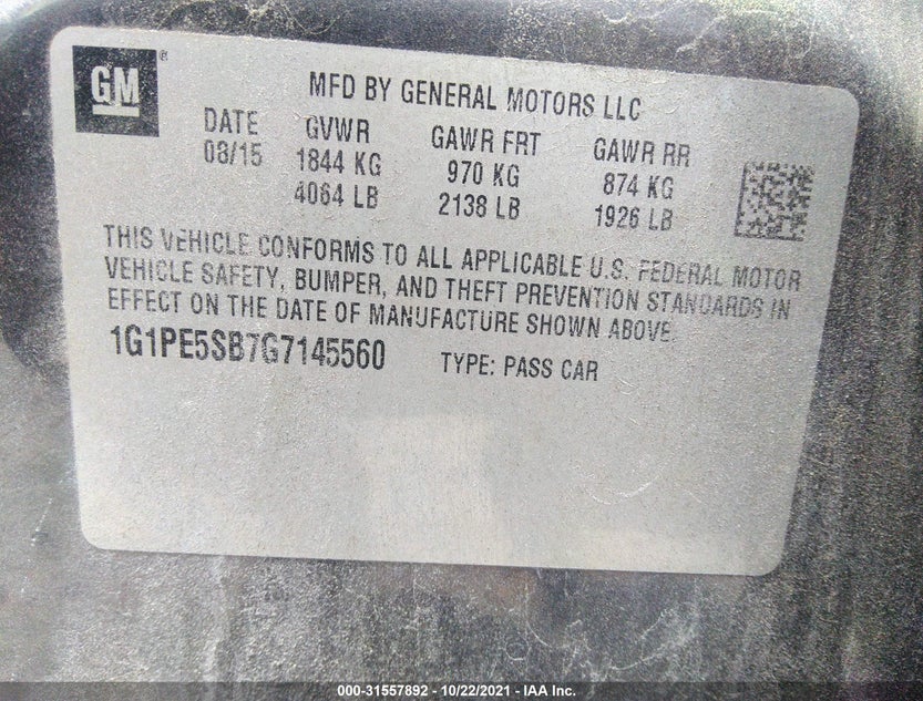 1G1PE5SB7G7145560