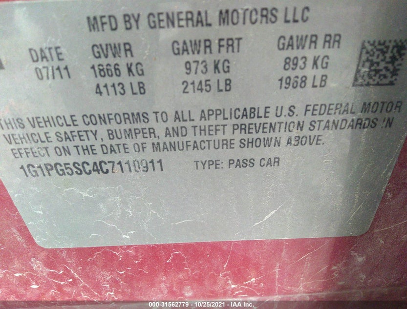 1G1PG5SC4C7110911