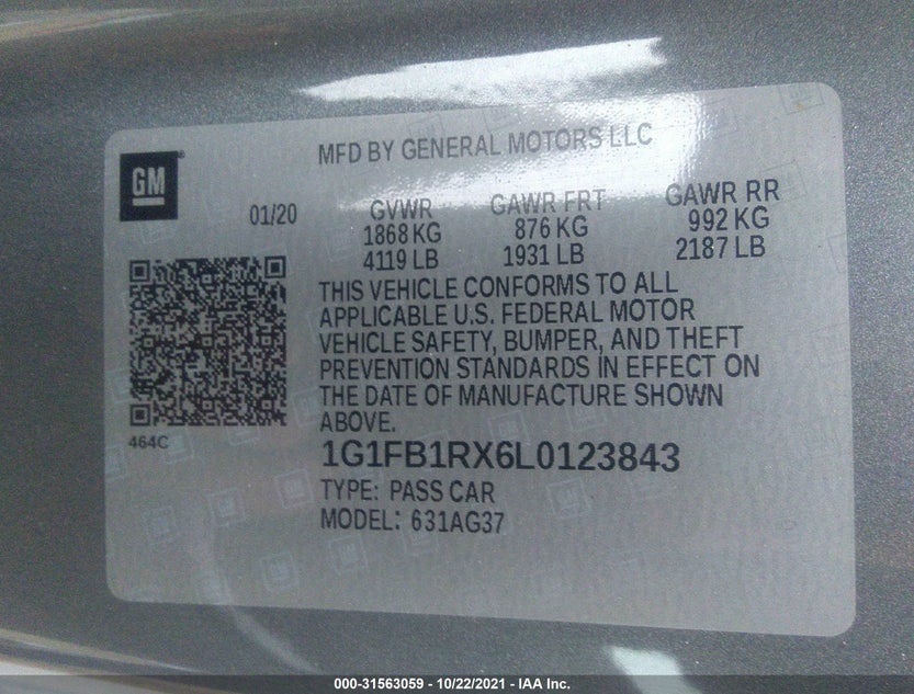 1G1FB1RX6L0123843