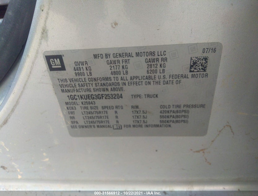 1GC1KUEG3GF253204