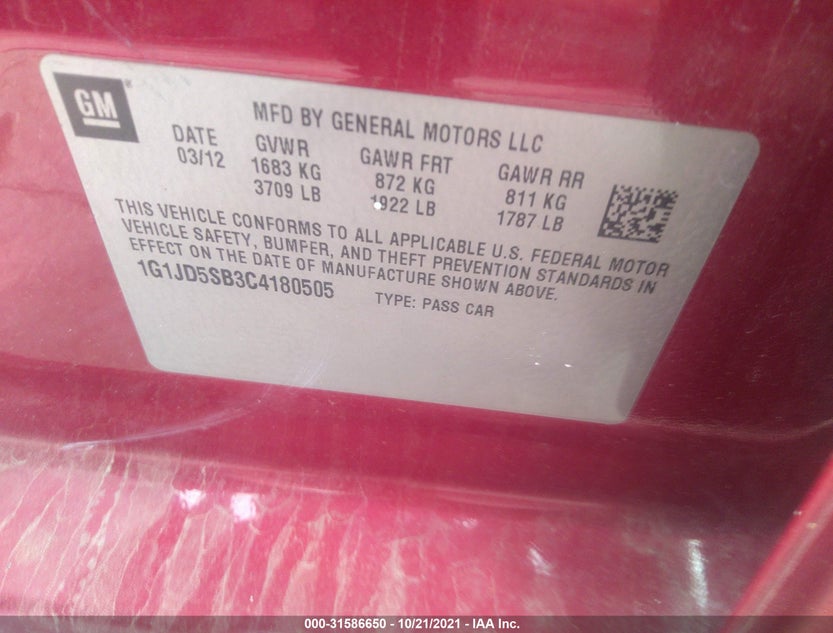 1G1JD5SB3C4180505