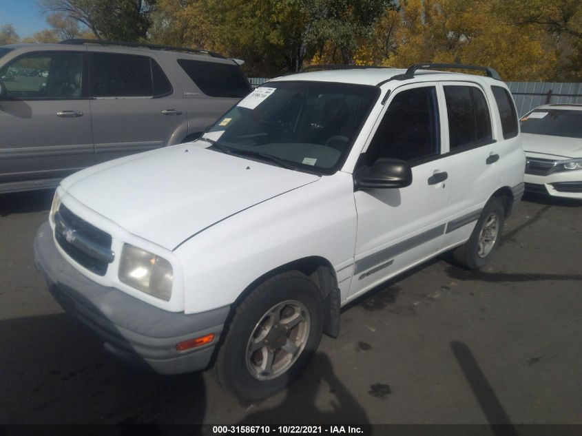 2000 Chevrolet Tracker Hard Top VIN: 2CNBJ13C7Y6934348 Lot: 31586710