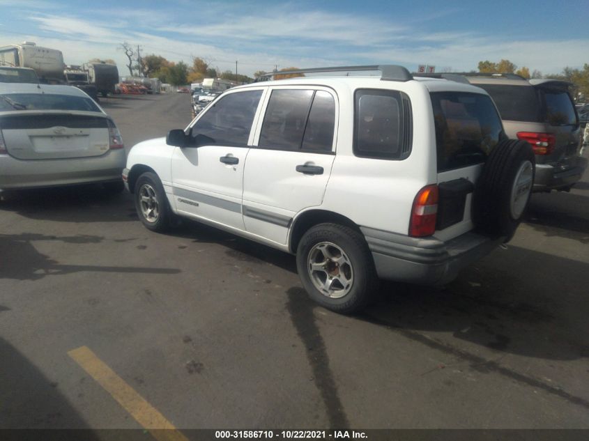 2000 Chevrolet Tracker Hard Top VIN: 2CNBJ13C7Y6934348 Lot: 31586710