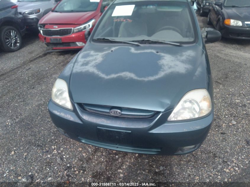 2003 Kia Rio Cinco (A4)/Cinco (M5) VIN: KNADC165436170586 Lot: 31586711