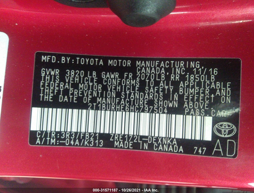 2T1BURHE6HC797504