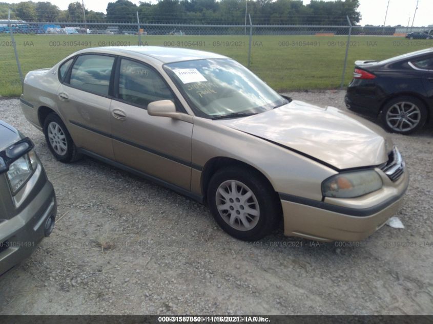 2004 Chevrolet Impala VIN: 2G1WF52E249457590 Lot: 31587050