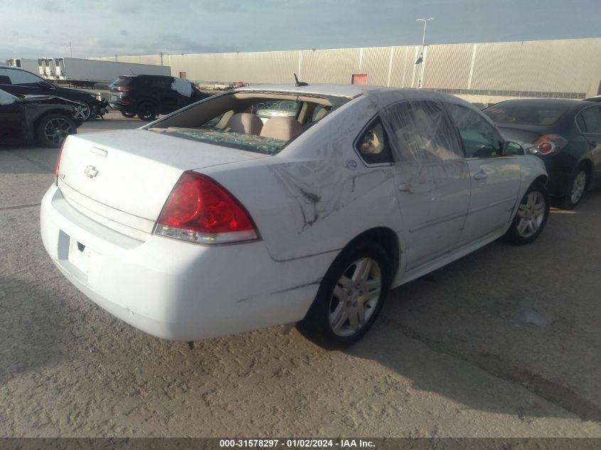 2011 Chevrolet Impala Lt VIN: 2G1WB5EK4B1194706 Lot: 31578297