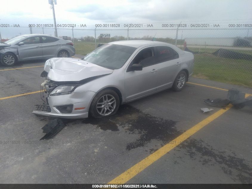 2011 Ford Fusion S VIN: 3FAHP0GA2BR221251 Lot: 31597802