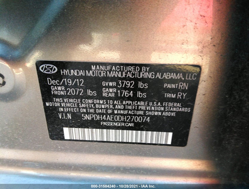 5NPDH4AE0DH270074