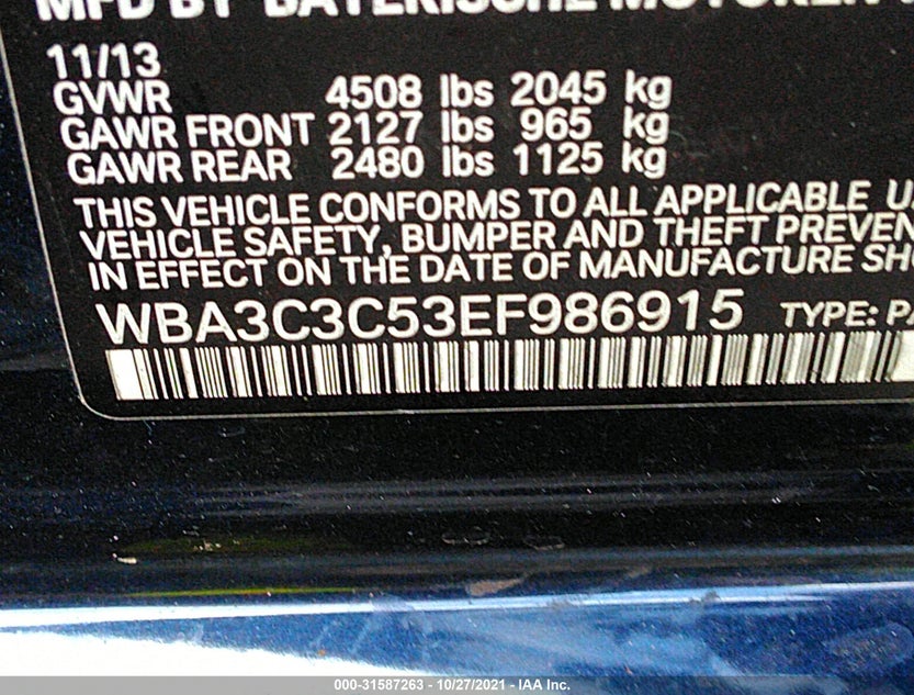 WBA3C3C53EF986915