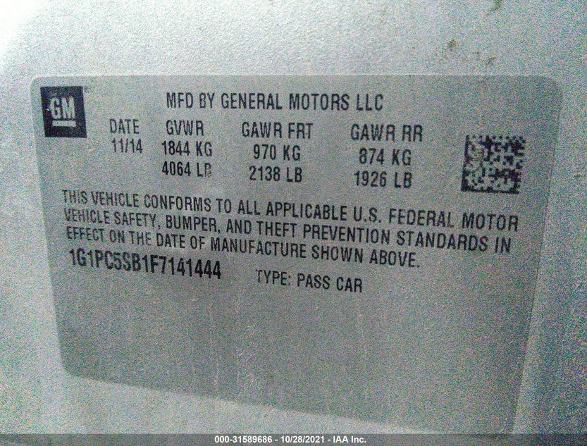 1G1PC5SB1F7141444