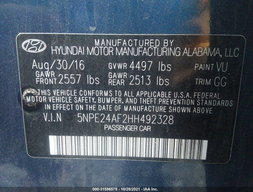 5NPE24AF2HH492328