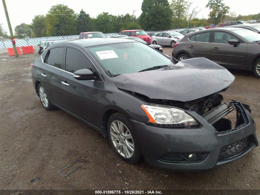 2015 Nissan Sentra Sl VIN: 3N1AB7AP4FY320653 Lot: 31596775