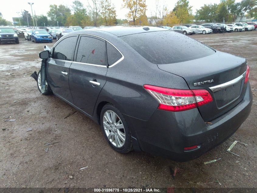 2015 Nissan Sentra Sl VIN: 3N1AB7AP4FY320653 Lot: 31596775