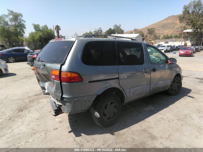 1999 Toyota Sienna Le VIN: 4T3ZF13C3XU106482 Lot: 40666436