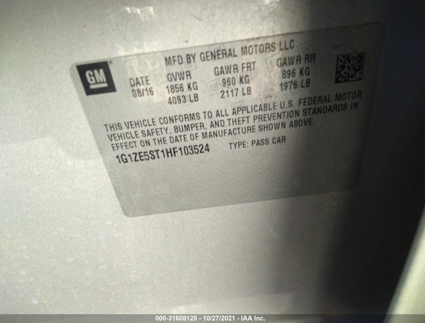 1G1ZE5ST1HF103524