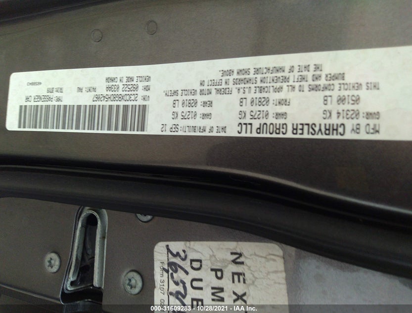 2C3CDXBG8DH542067
