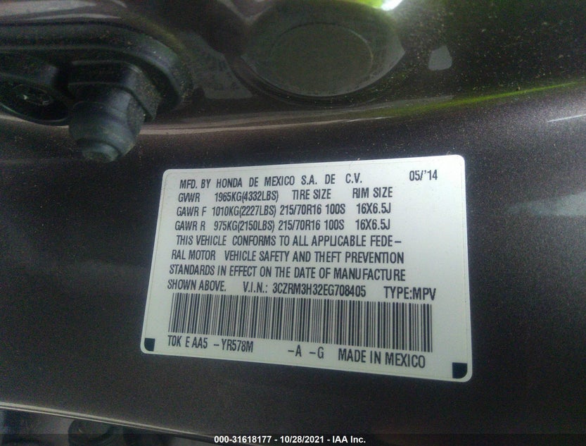 3CZRM3H32EG708405