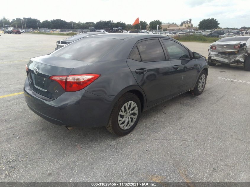 2017 Toyota Corolla Le VIN: 2T1BURHE1HC844888 Lot: 31629456