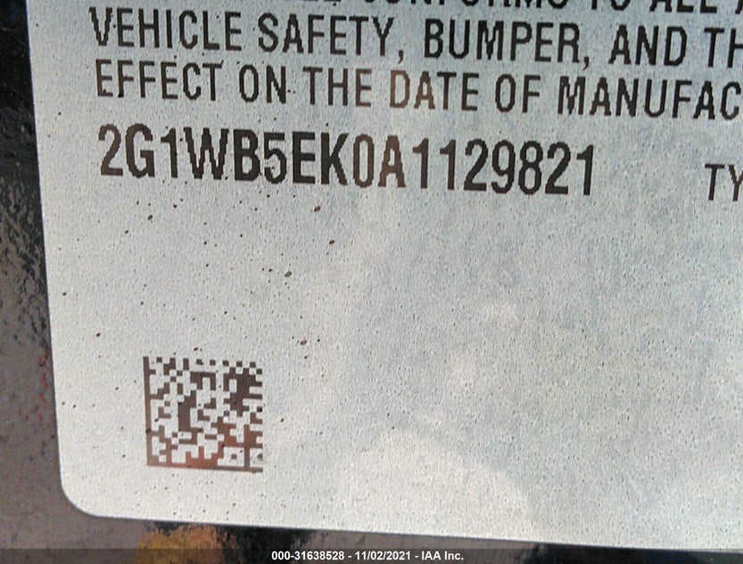 2G1WB5EK0A1129821