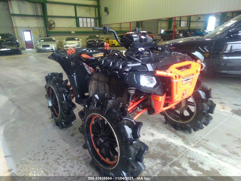 2016 Polaris Sportsman Xp 1000 High Lifter Ed black null null 4XASXM959GA270821 photo #1