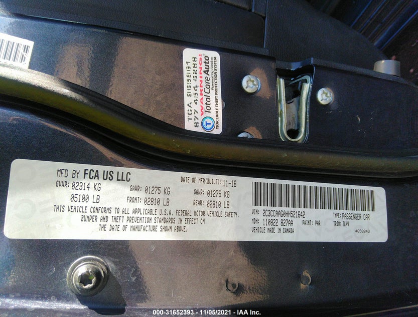 2C3CCAAG0HH521642