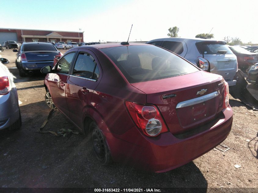 2016 Chevrolet Sonic Lt Auto VIN: 1G1JC5SH2G4111799 Lot: 31653422