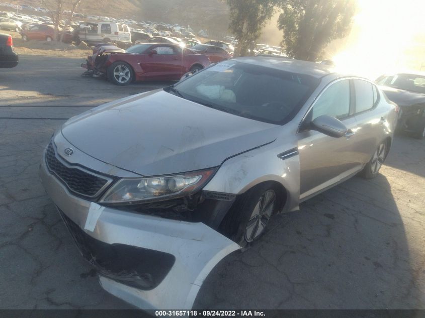 2012 Kia Optima Hybrid Ex VIN: KNAGM4AD7C5010430 Lot: 31657118