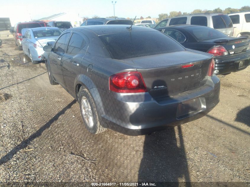 2013 Dodge Avenger Sxt VIN: 1C3CDZCG0DN605728 Lot: 40718459