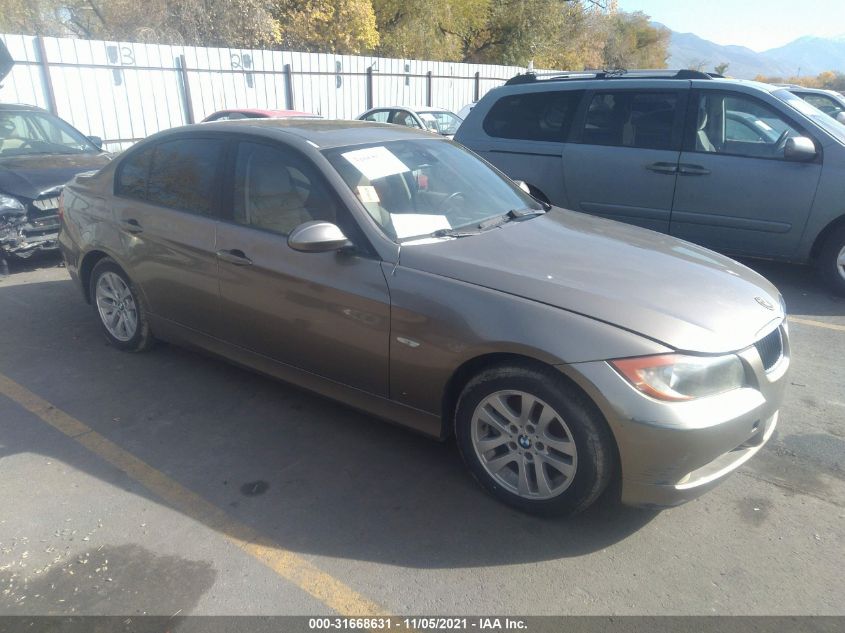 2007 BMW 328I VIN: WBAVA37507NL10522 Lot: 31668631