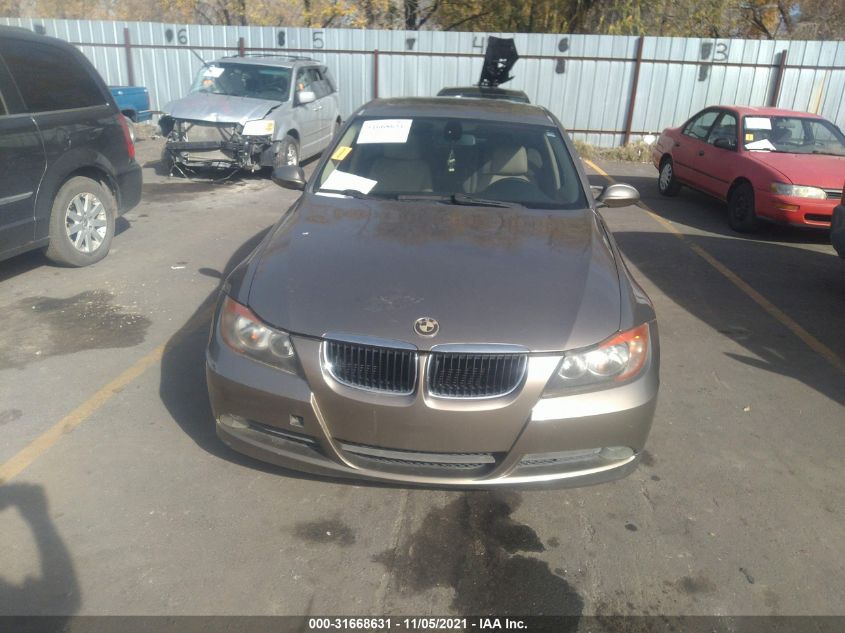 2007 BMW 328I VIN: WBAVA37507NL10522 Lot: 31668631