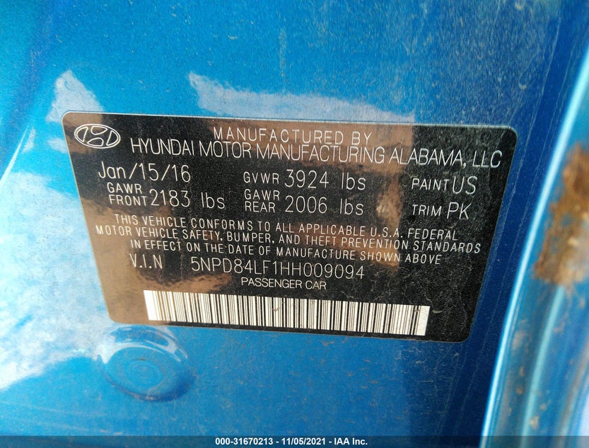 5NPD84LF1HH009094