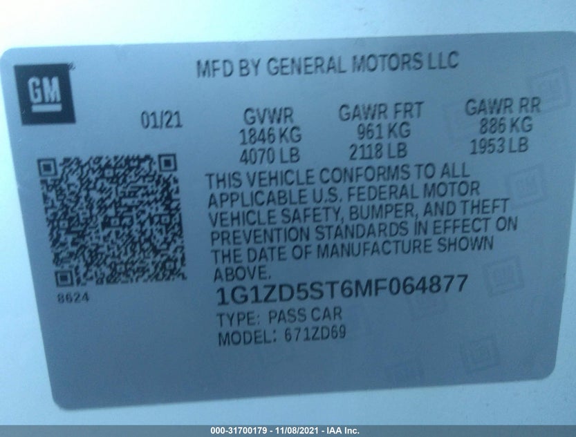 1G1ZD5ST6MF064877