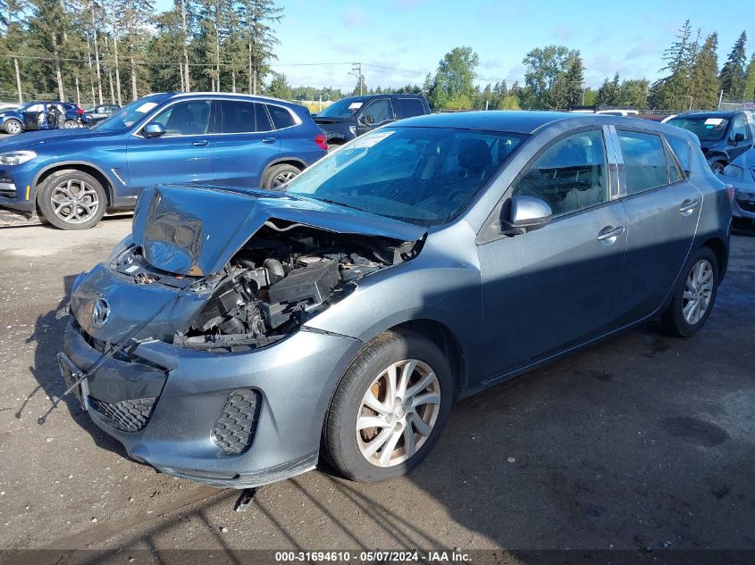 2012 Mazda Mazda3 I Touring VIN: JM1BL1L89C1662925 Lot: 31694610