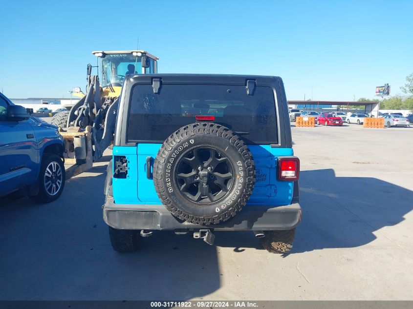 2021 Jeep Wrangler Willys 4X4 VIN: 1C4GJXAN2MW627428 Lot: 31711922