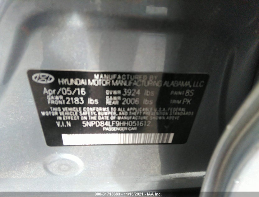 5NPD84LF9HH051612
