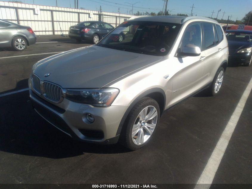 2016 BMW X3 Sdrive28I VIN: 5UXWZ7C53G0R31889 Lot: 31716993