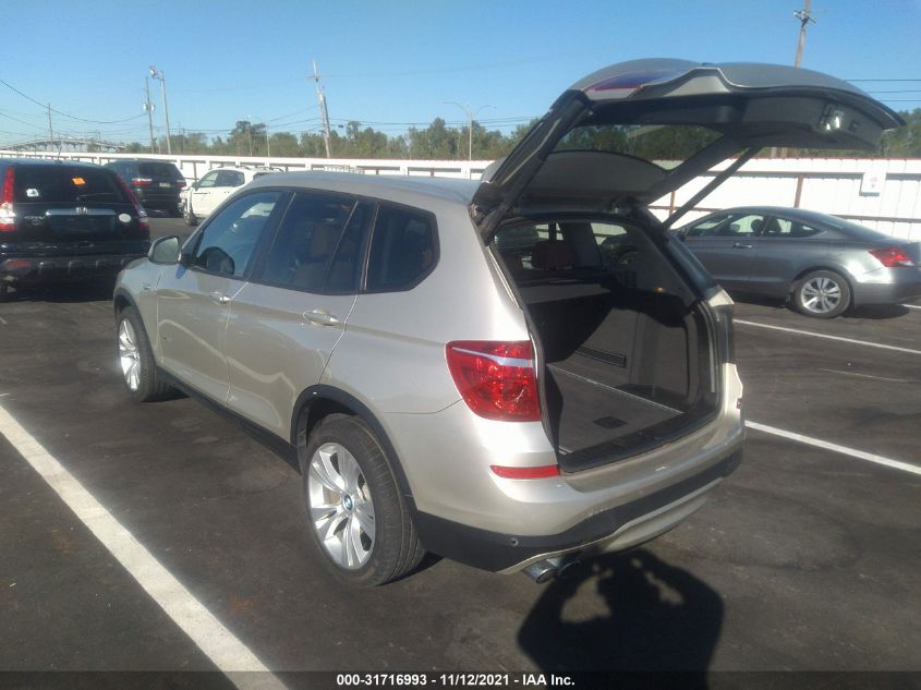 2016 BMW X3 Sdrive28I VIN: 5UXWZ7C53G0R31889 Lot: 31716993