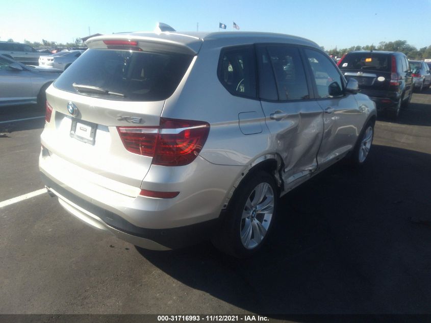 2016 BMW X3 Sdrive28I VIN: 5UXWZ7C53G0R31889 Lot: 31716993