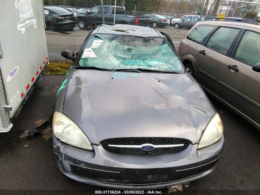 2002 Ford Taurus Lx Standard VIN: 1FAFP52UX2G240336 Lot: 31736224