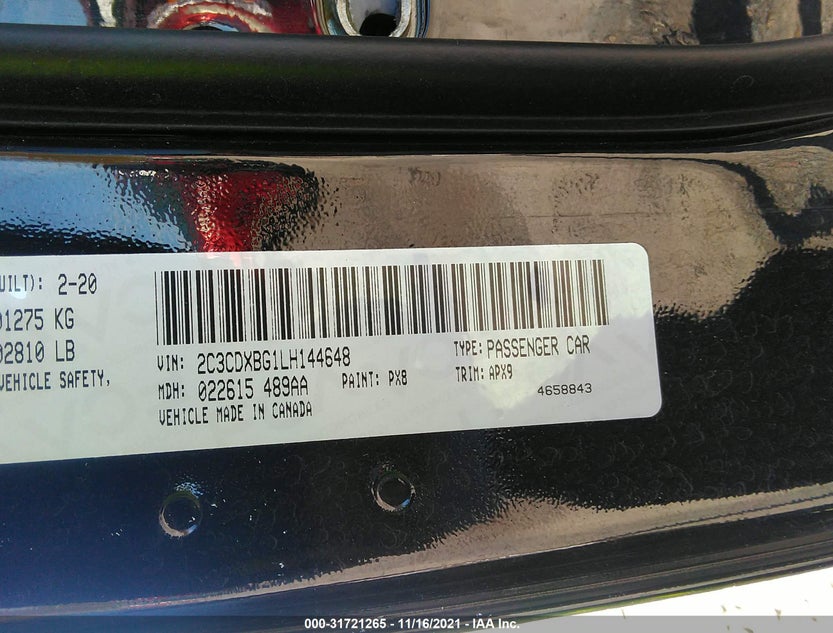 2C3CDXBG1LH144648