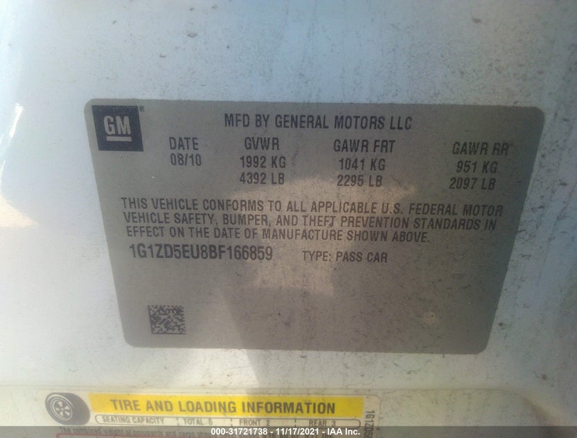 1G1ZD5EU8BF166859