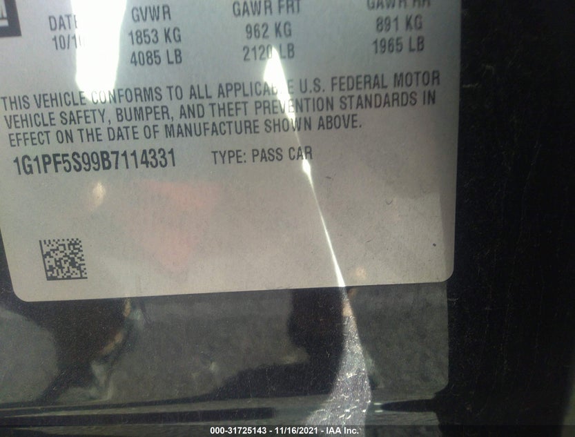 1G1PF5S99B7114331