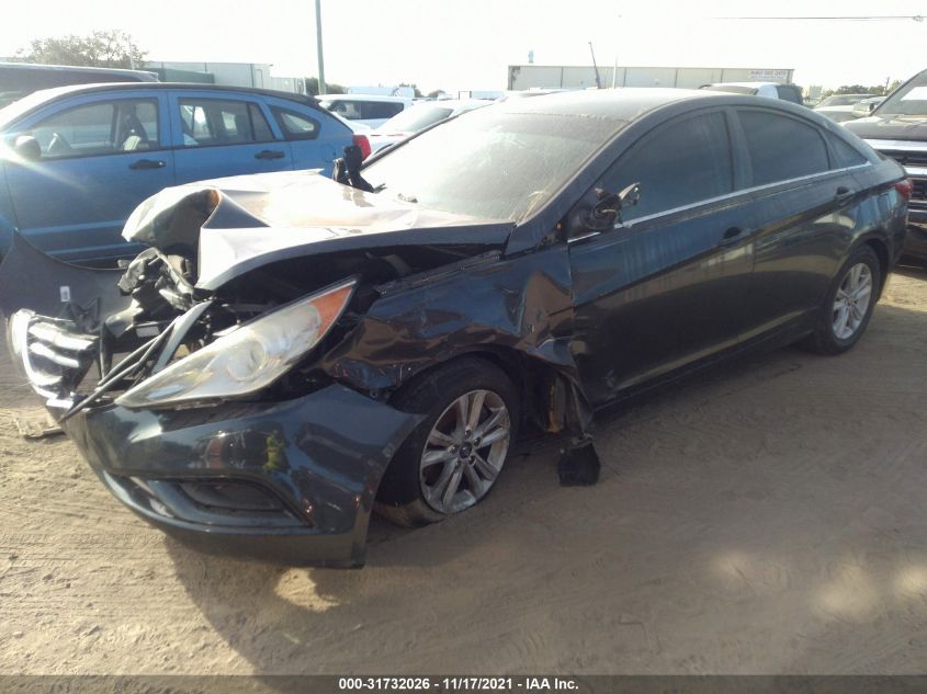 2012 Hyundai Sonata Gls VIN: 5NPEB4AC6CH489351 Lot: 31732026