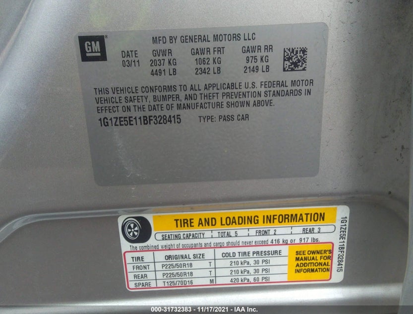 1G1ZE5E11BF328415